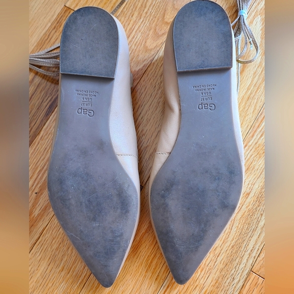 Gap Pointed Toe Ballet Lace Up Flats **Balletcore** - Picture 4 of 5